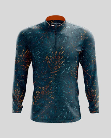 Tropical Entanglement Quarter Zip Quarter Zip Pullover Greater Half S